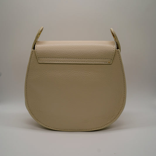 Sac Céleste M – Cuir Beige | Édition Limitée