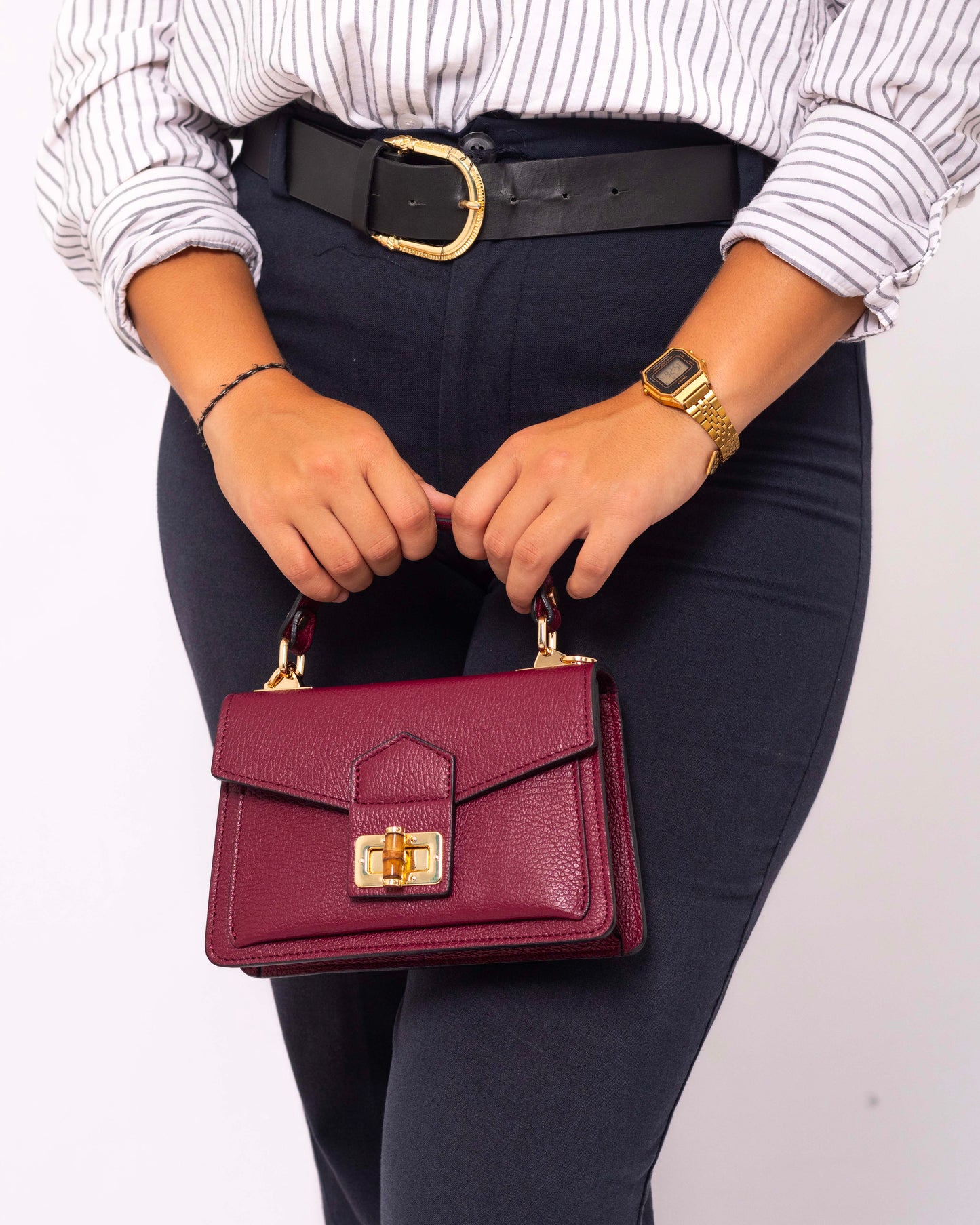 Nahla – Cuir grainé