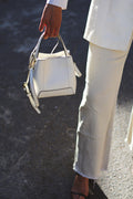 Sac Camille M – Cuir Crème | Édition Limitée