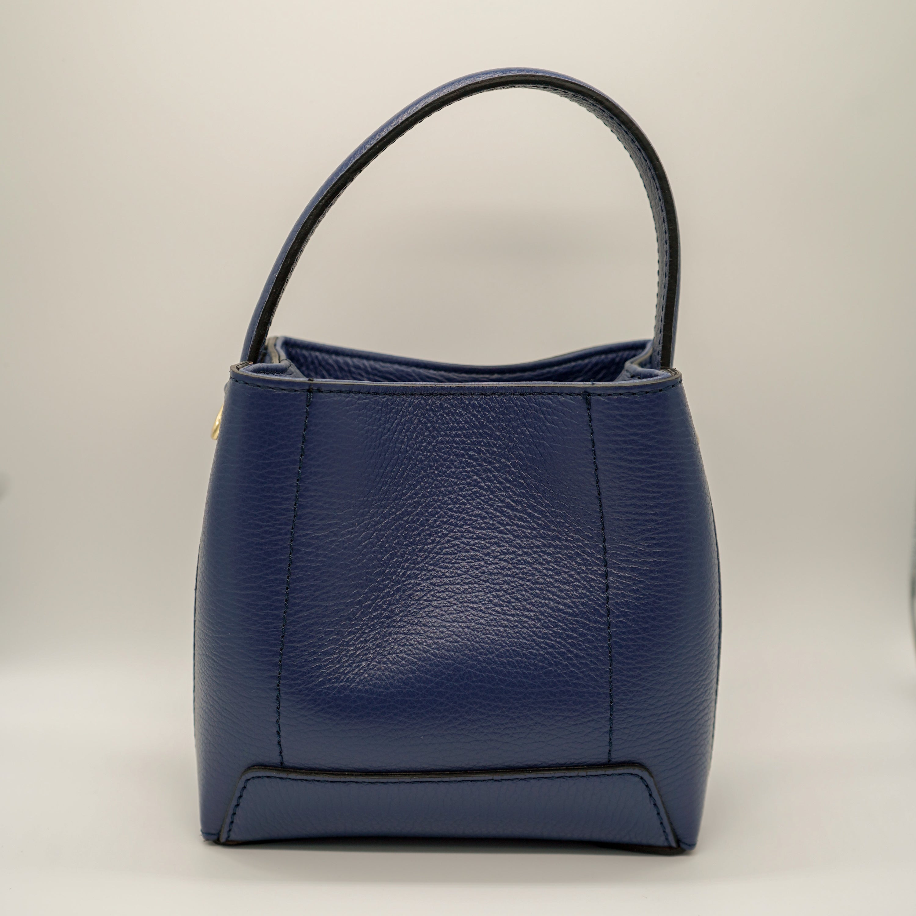 Sac Camille M – Cuir Bleu Denim | Édition Limitée