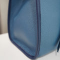 Sac Lynda L – Cuir Bleu Royal | Édition Limitée