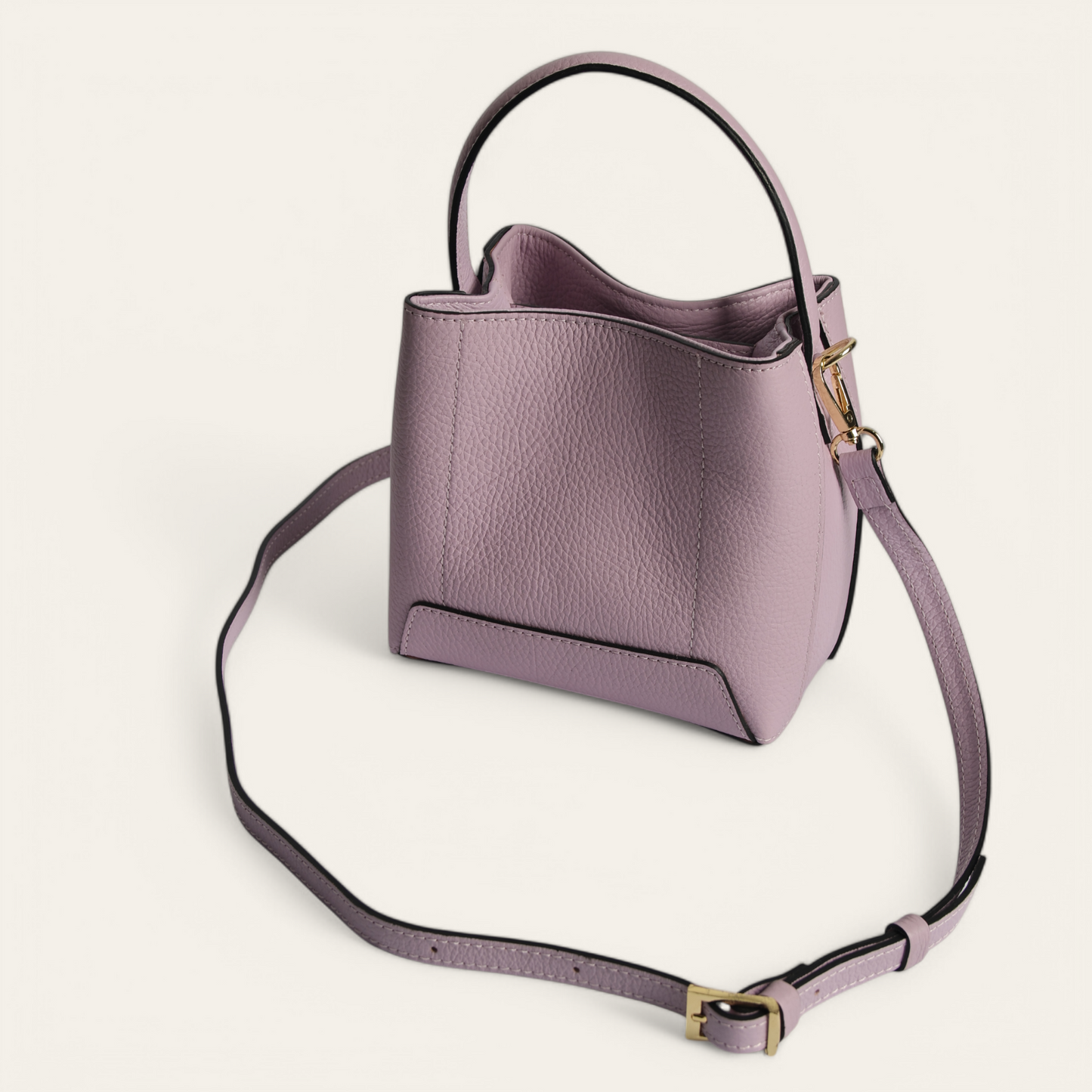 Sac Camille M – Cuir Lila | Édition Limitée